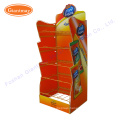 5 layers folding free standing potato chips metal display wire rack display metal